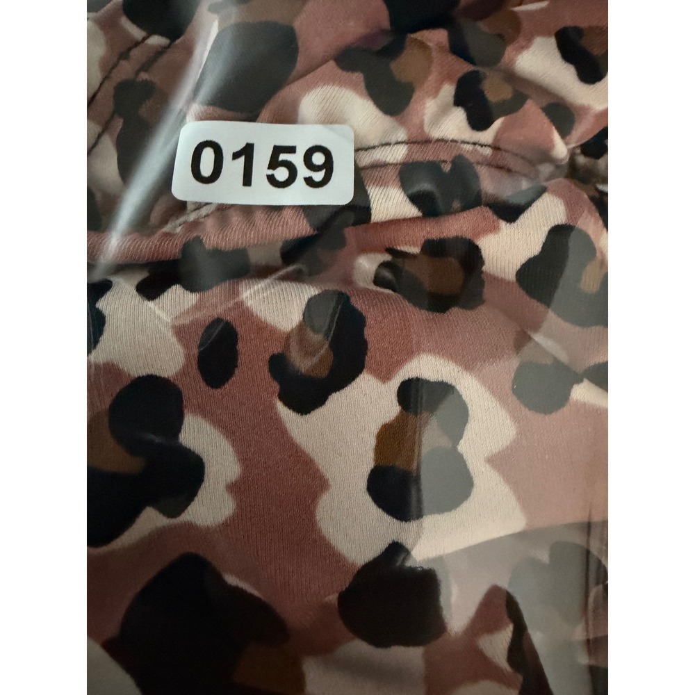 Time and Tru One Piece Swimsuit Leopard Ruched Padded Animal Beach Safari XL - Picture 12 of 12